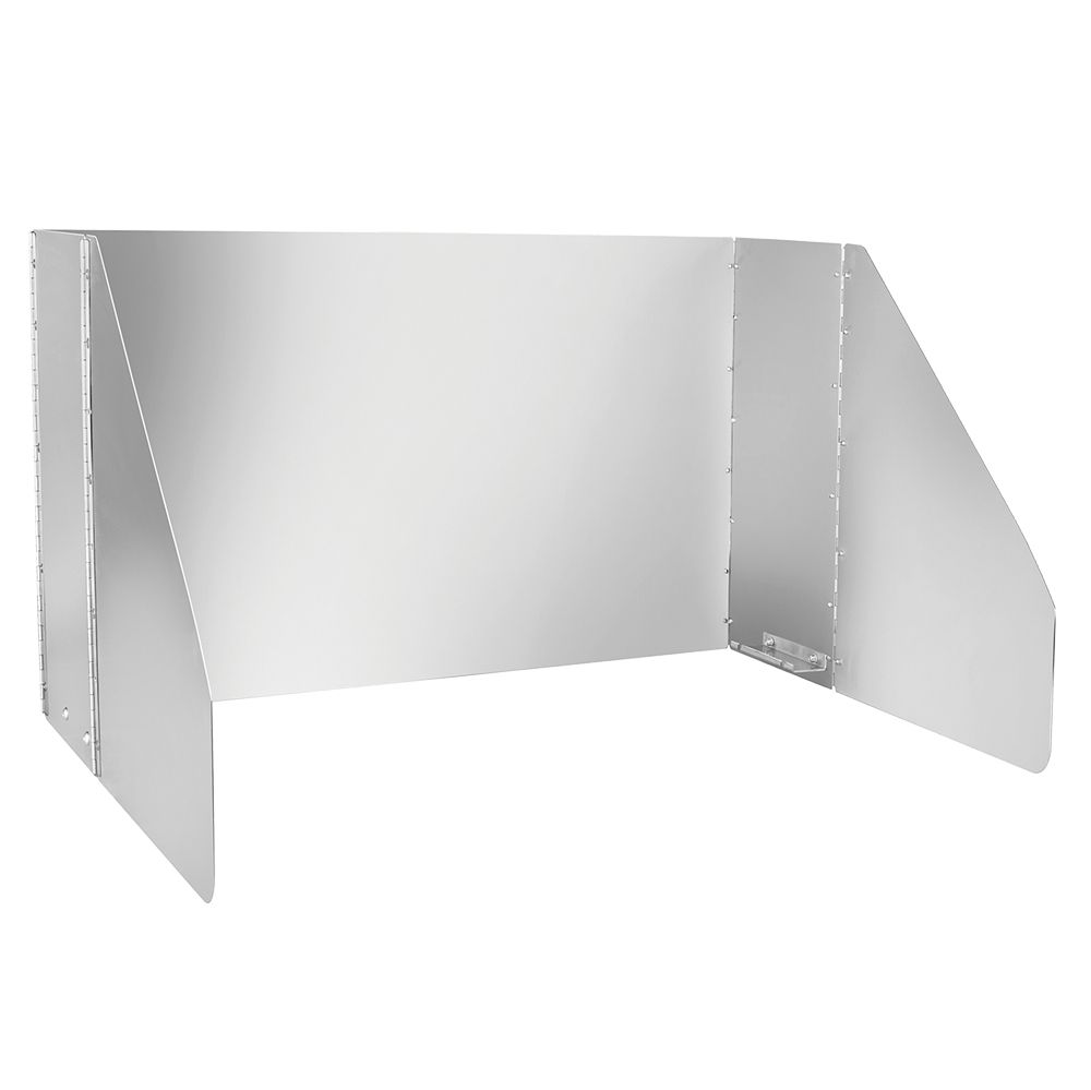 Bull Grills 24 Inch Wind Guards Series Wind Guard Built-In Gas Grill Outdoor 24402