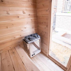 Dundalk LeisureCraft CT Granby 3 Person Outdoor Sauna Electric only CTC66WE