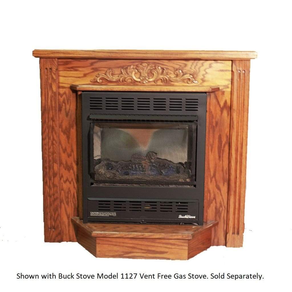 Buck Stove Delux Mantel Accessory for Model 1127 1110 Gas Stove PA KDM1127