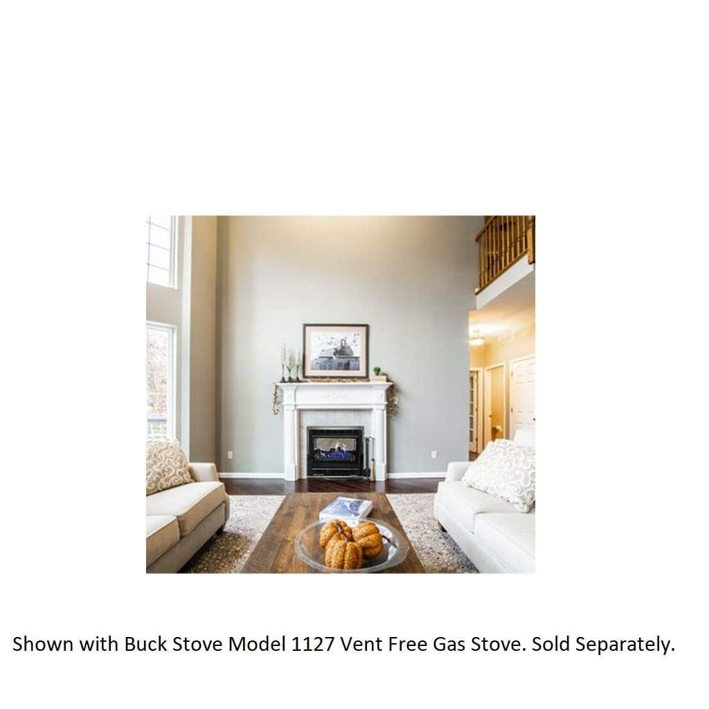 Buck Stove Delux Mantel Accessory for Model 1127 1110 Gas Stove PA KDM1127