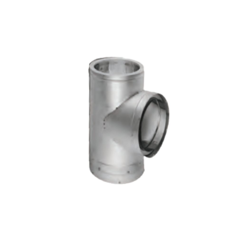 DuraVent DuraTech 10" Diameter Chimney Tee with Cap - 10DT-T