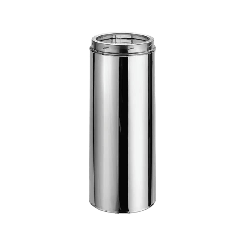 DuraVent DuraTech 5" Diameter 48" Length Stainless Steel / Galvalume Steel Chimney Pipe - 5DT-48