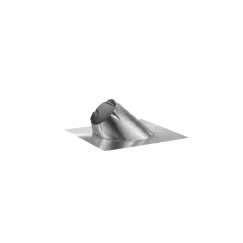 DuraVent DuraTech 5" Diameter Adjustable Aluminum Roof Flashing - 5DT-F