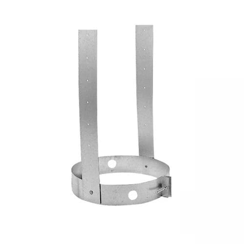 DuraVent DuraTech 5" to 7" Diameter Adjustable Chimney Elbow Support Strap - 5DT-AES