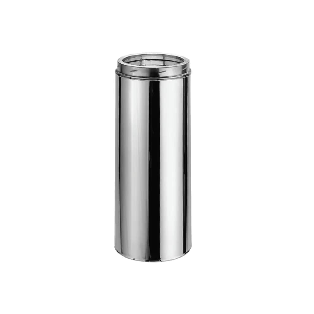 DuraVent DuraTech 7" Diameter 12" Length All-Fuel Chimney Pipe - 7DT-12