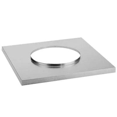 DuraVent DuraTech 8" Diameter Square Chase Top Flashing - 8DT-CTF