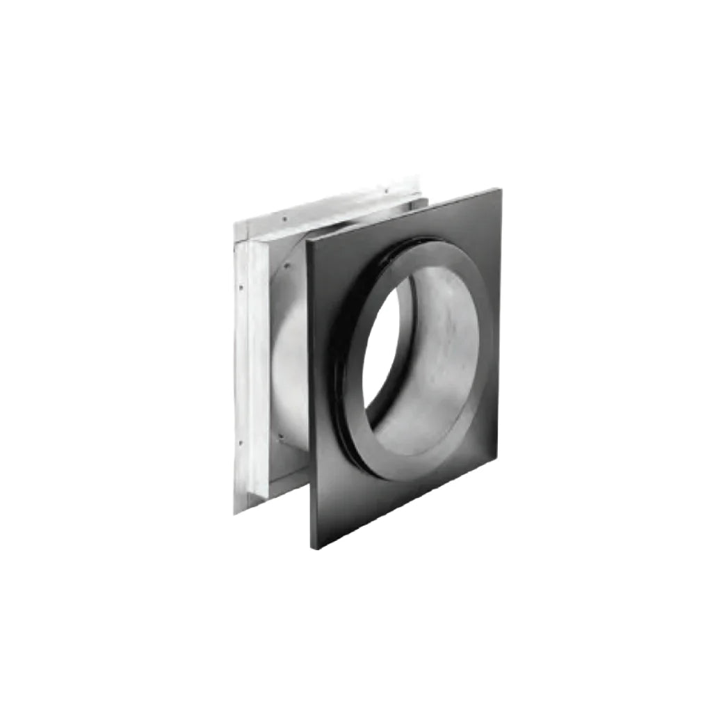 DuraVent DuraTech 8" Diameter Stainless Steel Exterior Trim for Wall Thimble - 8DT-WTSS