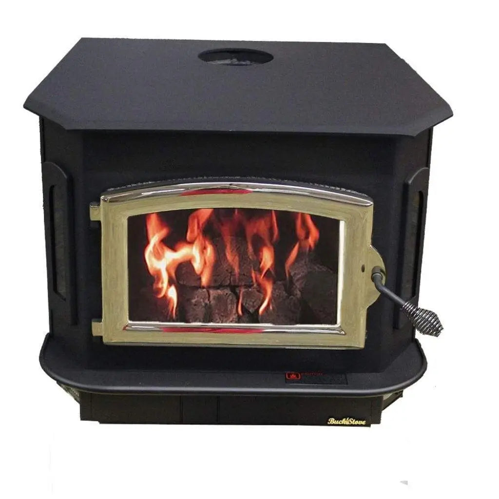 Buck Stove Non-Catalytic Wood Burning Stove w/ Blower FP 81