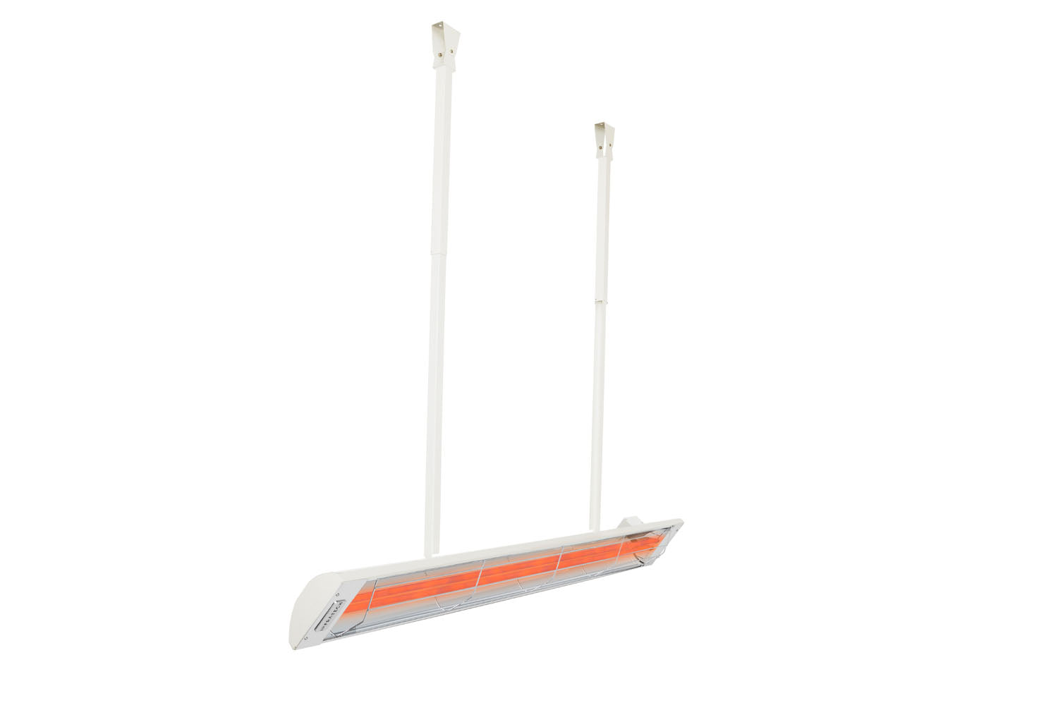Infratech C&CD-Series Adjustable Mounting Drop Pole | White