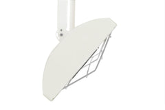 Infratech C&CD-Series Adjustable Mounting Drop Pole | White