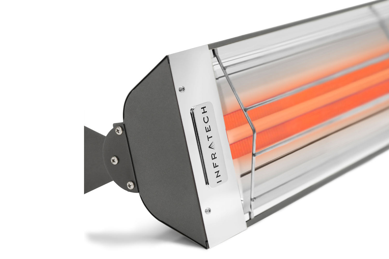 Infratech WD-Series Double Element 3000Watt Outdoor Infrared Electric Heater 480V WD3048SS