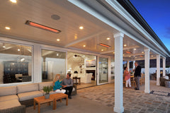 Infratech WD-Series Double Element 4000Watt Outdoor Infrared Electric Heater 277V WD4027SS