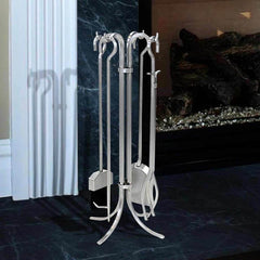 Pilgrim Stainless Steel Newport Fireplace Tool Set Outdoor 18092