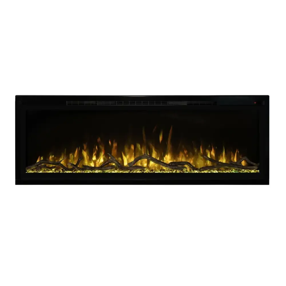 Modern Flames 100 Inch Spectrum Slimline Recessed/Wall Mount Electric Fireplace SPS-100B