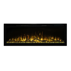 Modern Flames 100 Inch Spectrum Slimline Recessed/Wall Mount Electric Fireplace SPS-100B