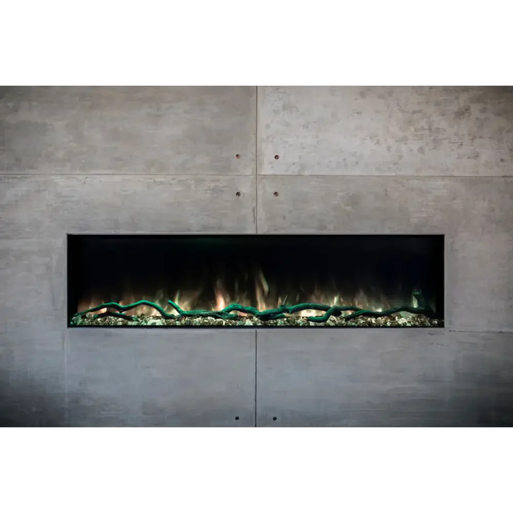 Modern Flames 44 Inch Landscape Pro Slim Built In Electric Fireplace LPS-4414