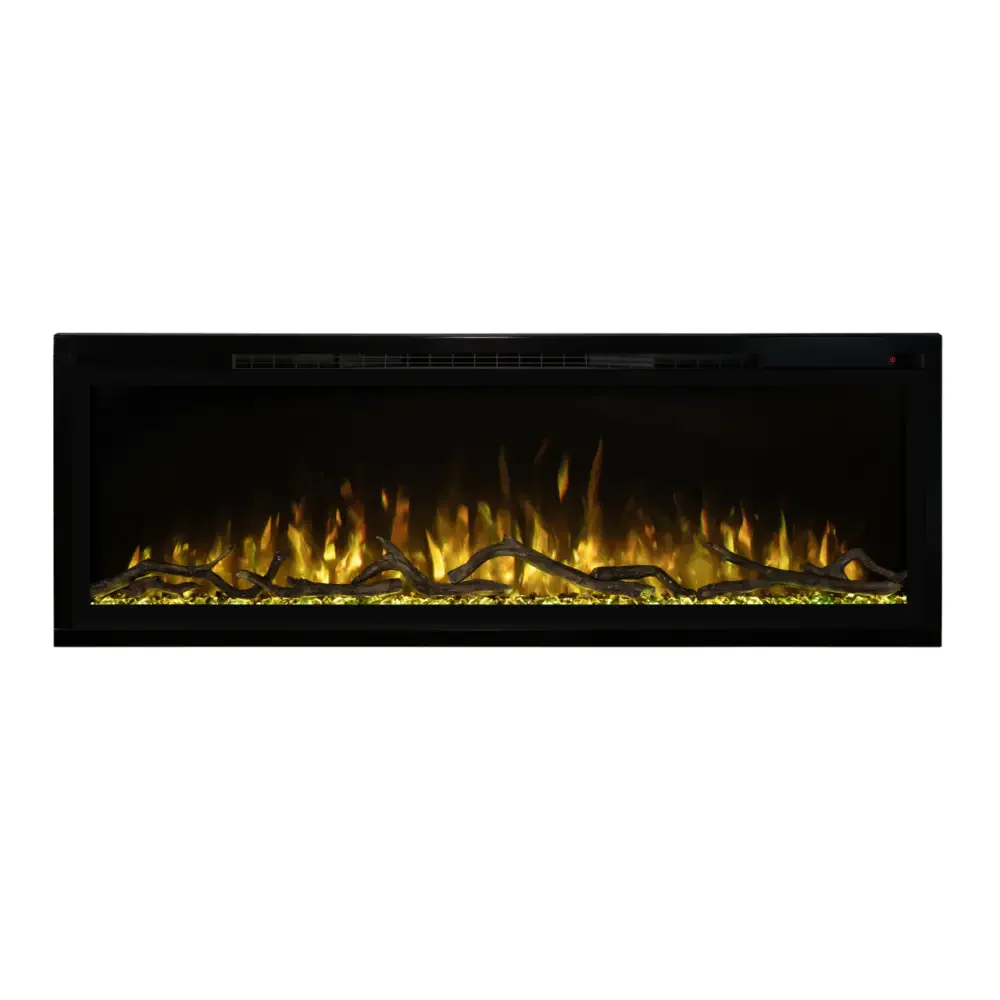 Modern Flames 50 Inch Spectrum Slimline Recessed/Wall Mount Electric Fireplace SPS-50B