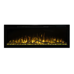 Modern Flames 50 Inch Spectrum Slimline Recessed/Wall Mount Electric Fireplace SPS-50B
