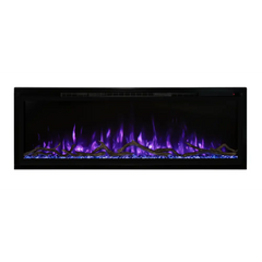 Modern Flames 50 Inch Spectrum Slimline Recessed/Wall Mount Electric Fireplace SPS-50B
