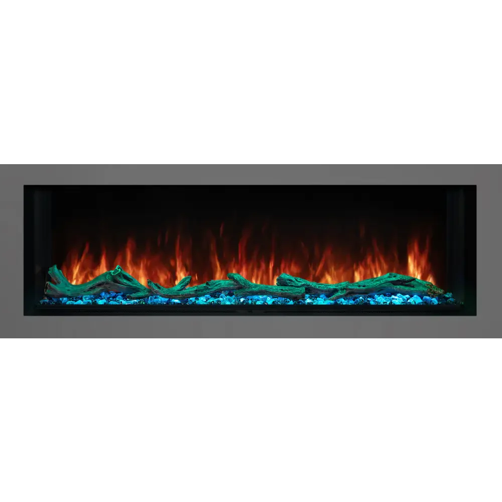 Modern Flames 56 Inch Landscape Pro Multi-Sided Built In Electric Fireplace LPM-5616