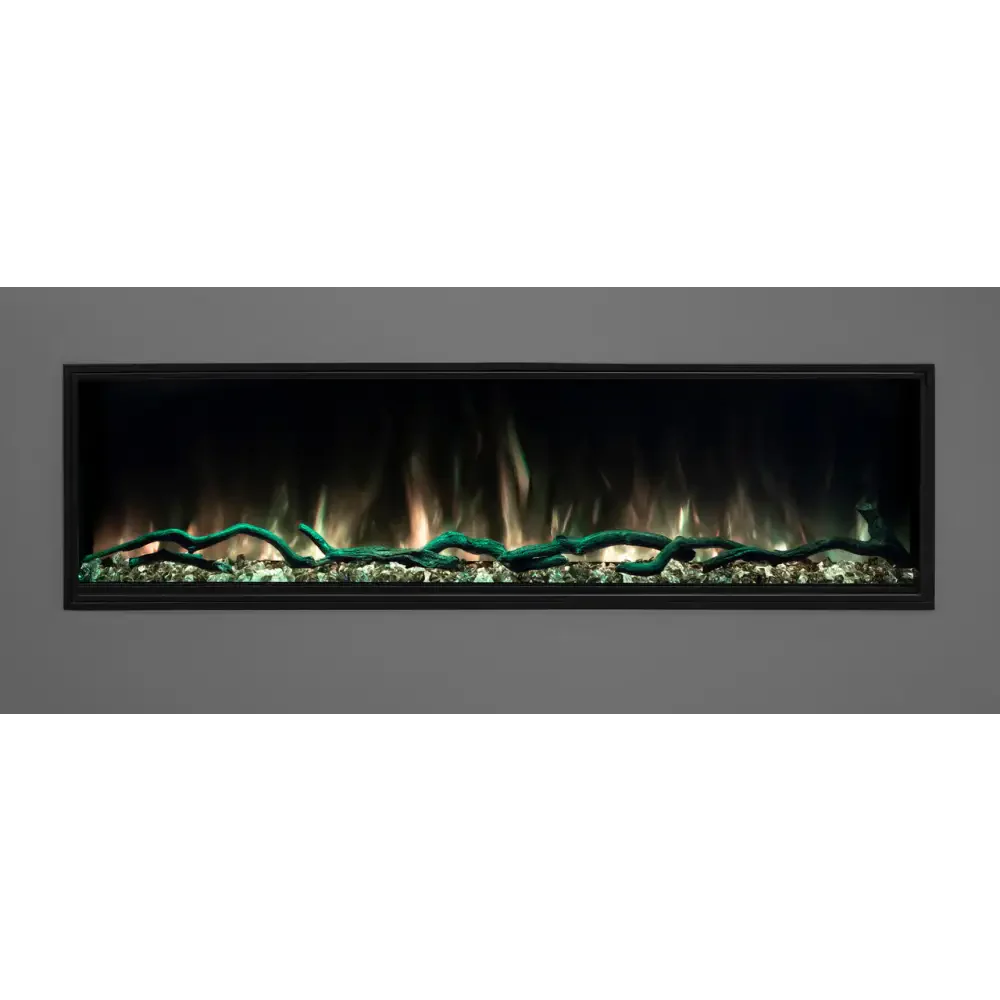 Modern Flames 56 Inch Landscape Pro Slim Built In Electric Fireplace LPS-5614
