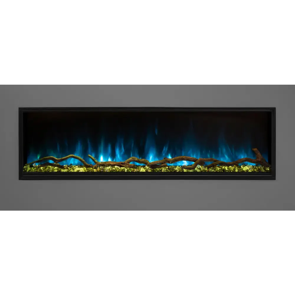 Modern Flames 56 Inch Landscape Pro Slim Built In Electric Fireplace LPS-5614