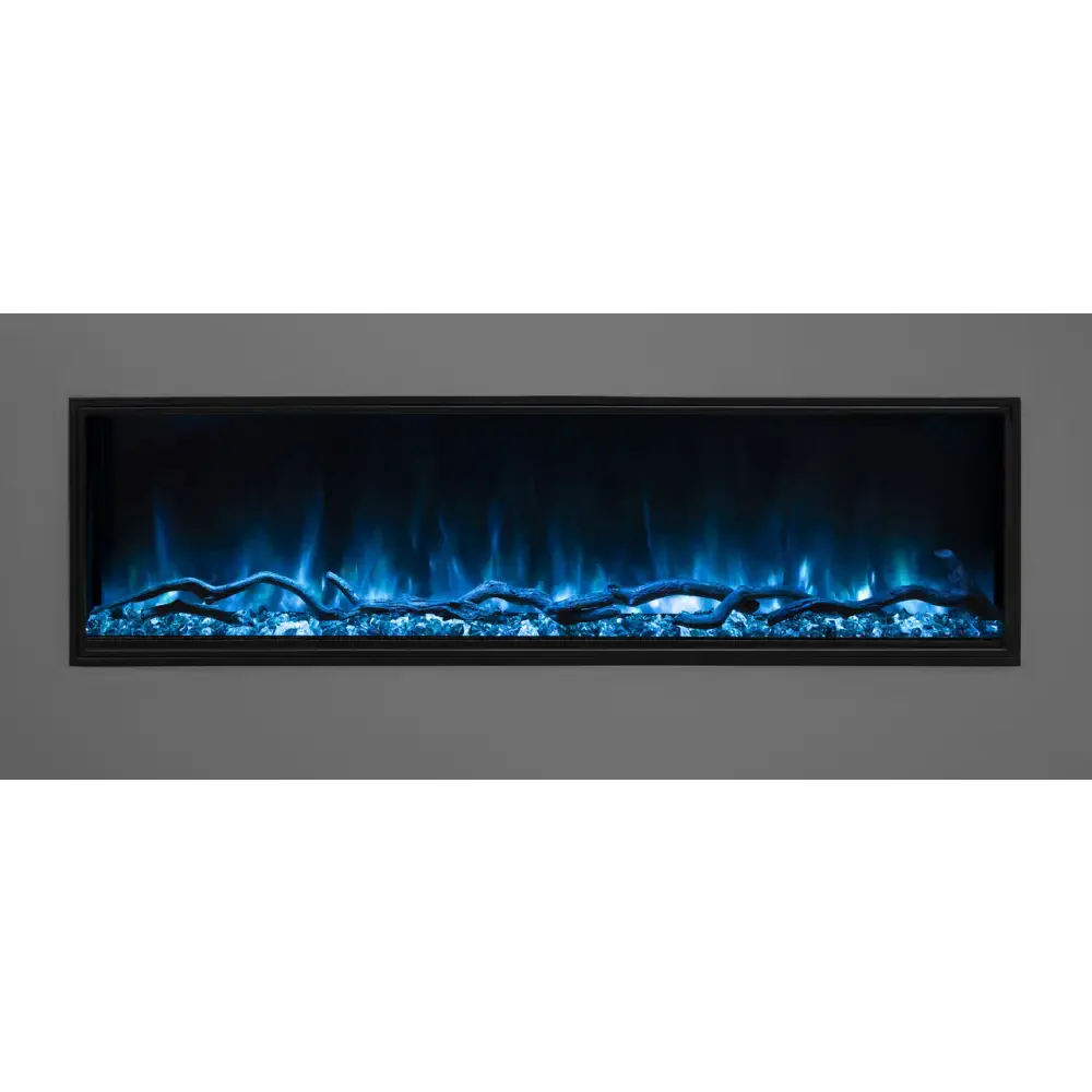 Modern Flames 56 Inch Landscape Pro Slim Built In Electric Fireplace LPS-5614