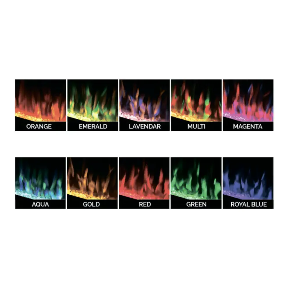 Modern Flames 60 Inch Challenger Recessed/Wall Mount Electric Fireplace CEF-60B