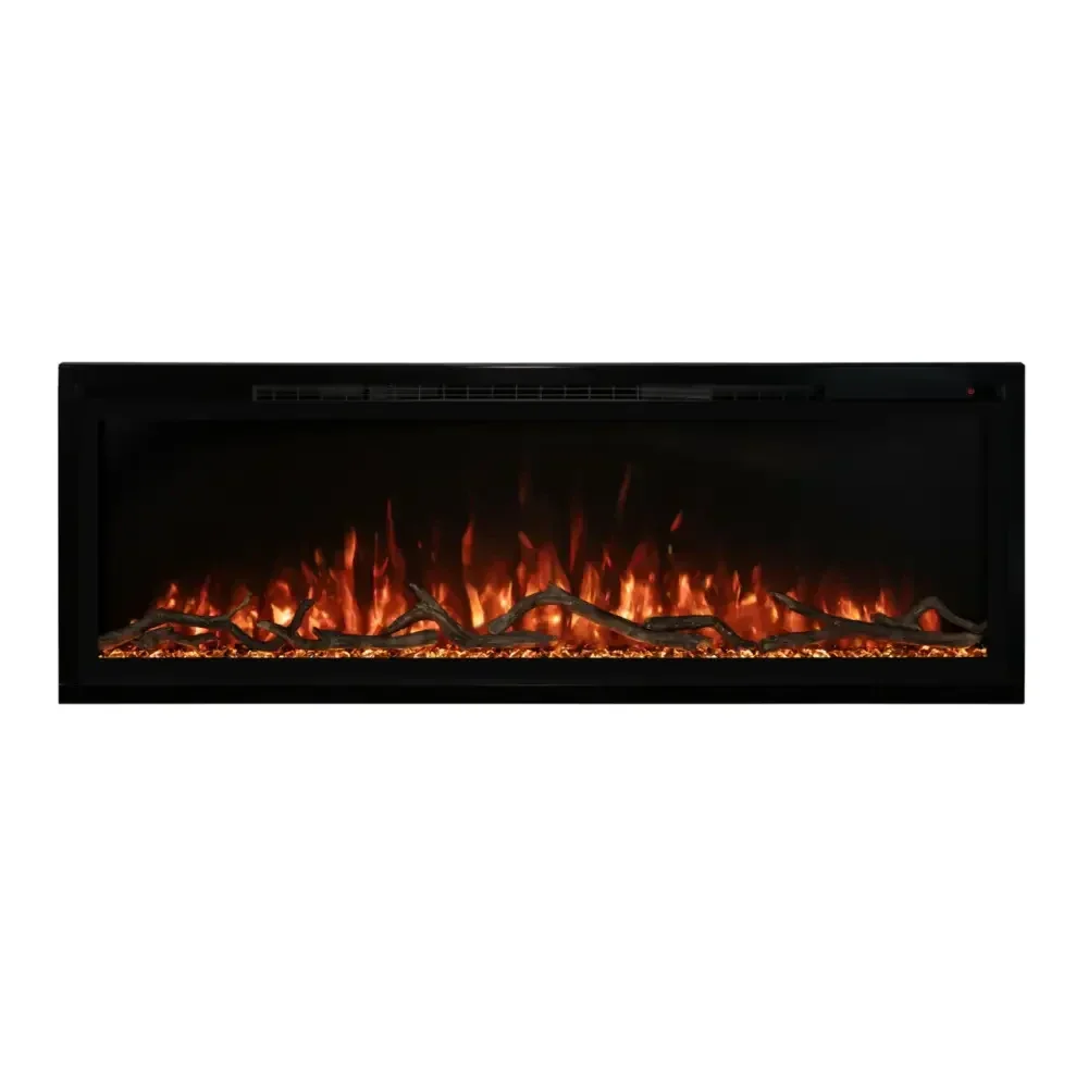 Modern Flames 60 Inch Spectrum Slimline Recessed/Wall Mount Electric Fireplace SPS-60B