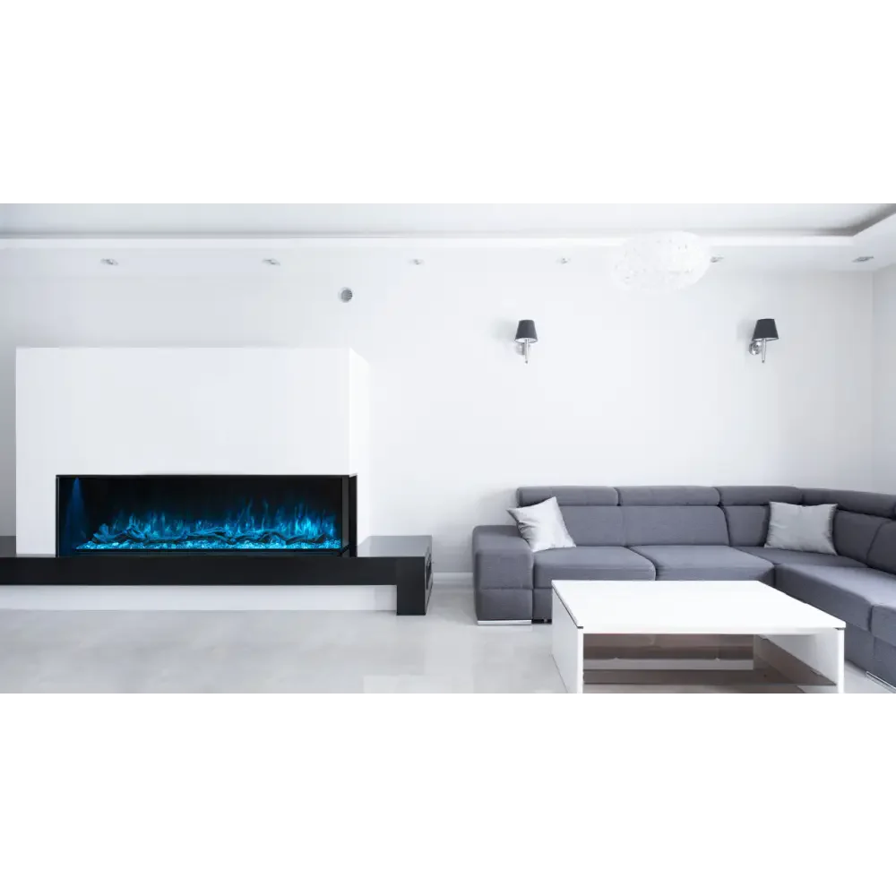 Modern Flames 68 Inch Landscape Pro Multi-Sided Built In Electric Fireplace LPM-6816