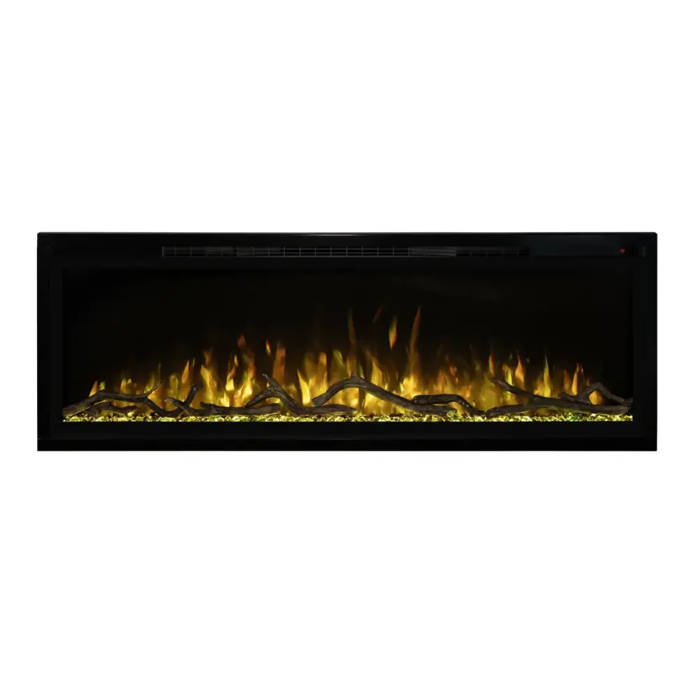 Modern Flames 74 Inch Spectrum Slimline Recessed/Wall Mount Electric Fireplace SPS-74B