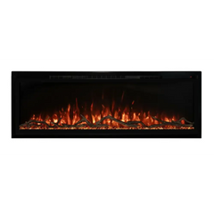Modern Flames 74 Inch Spectrum Slimline Recessed/Wall Mount Electric Fireplace SPS-74B