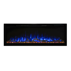 Modern Flames 74 Inch Spectrum Slimline Recessed/Wall Mount Electric Fireplace SPS-74B