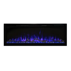 Modern Flames 74 Inch Spectrum Slimline Recessed/Wall Mount Electric Fireplace SPS-74B