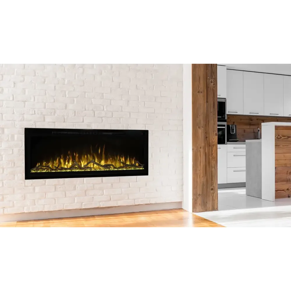 Modern Flames 74 Inch Spectrum Slimline Recessed/Wall Mount Electric Fireplace SPS-74B