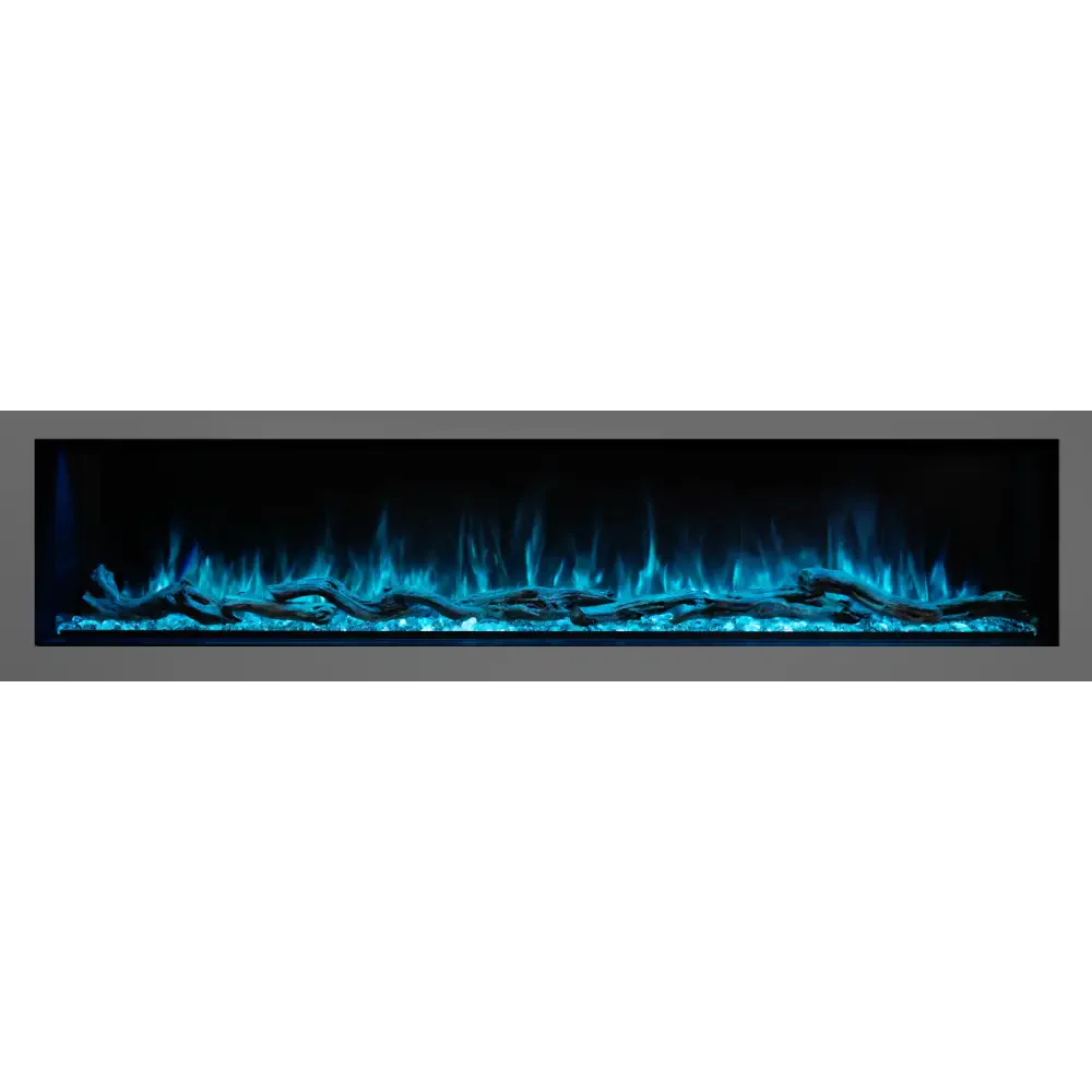 Modern Flames 80 Inch Landscape Pro Multi-Sided Built In Electric Fireplace LPM-8016