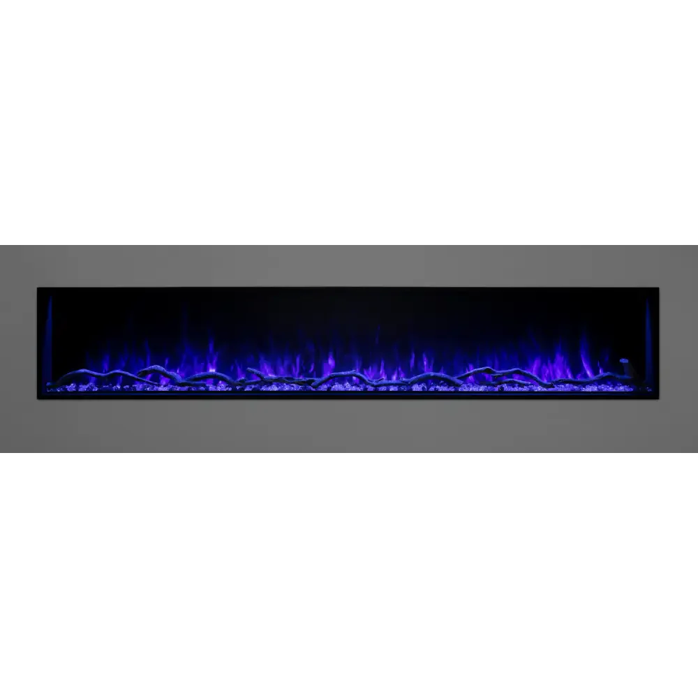 Modern Flames 80 Inch Landscape Pro Slim Built In Electric Fireplace LPS-8014