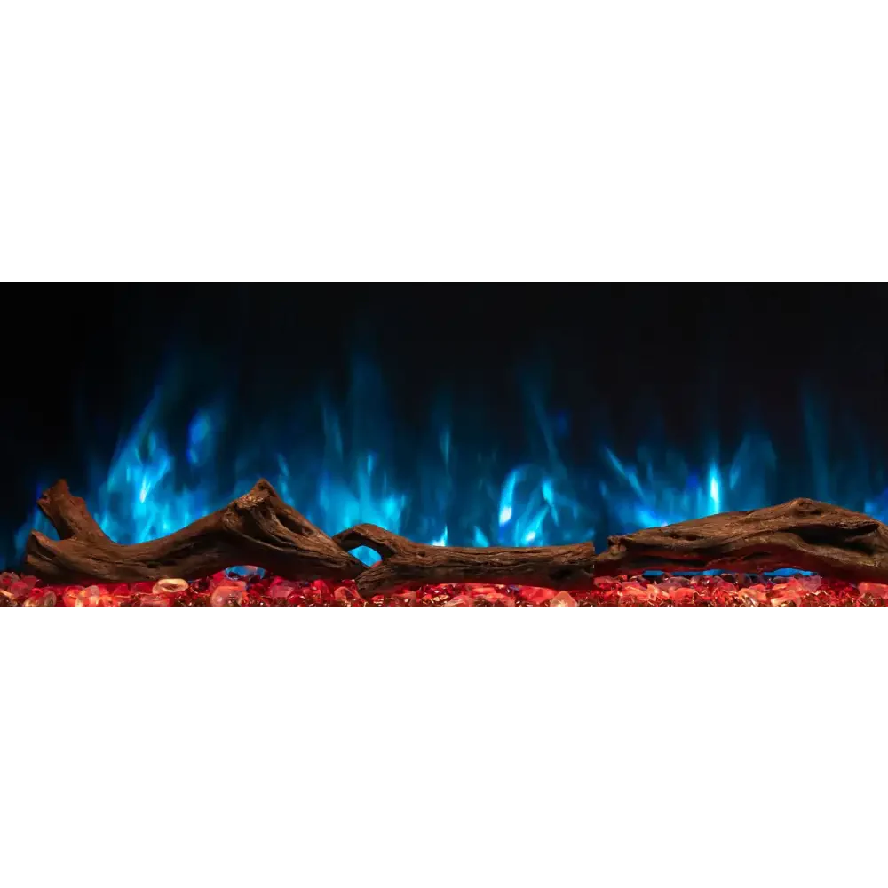 Modern Flames 96 Inch Landscape Pro Multi-Sided Built In Electric Fireplace LPM-9616