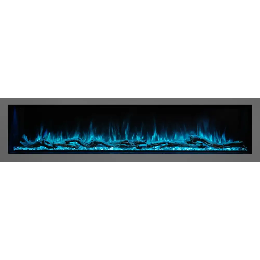 Modern Flames 96 Inch Landscape Pro Multi-Sided Built In Electric Fireplace LPM-9616