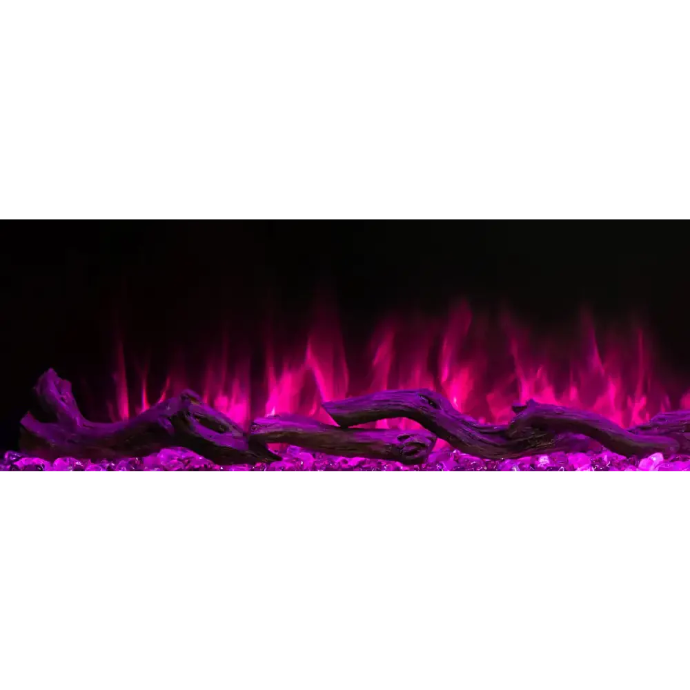 Modern Flames 96 Inch Landscape Pro Multi-Sided Built In Electric Fireplace LPM-9616