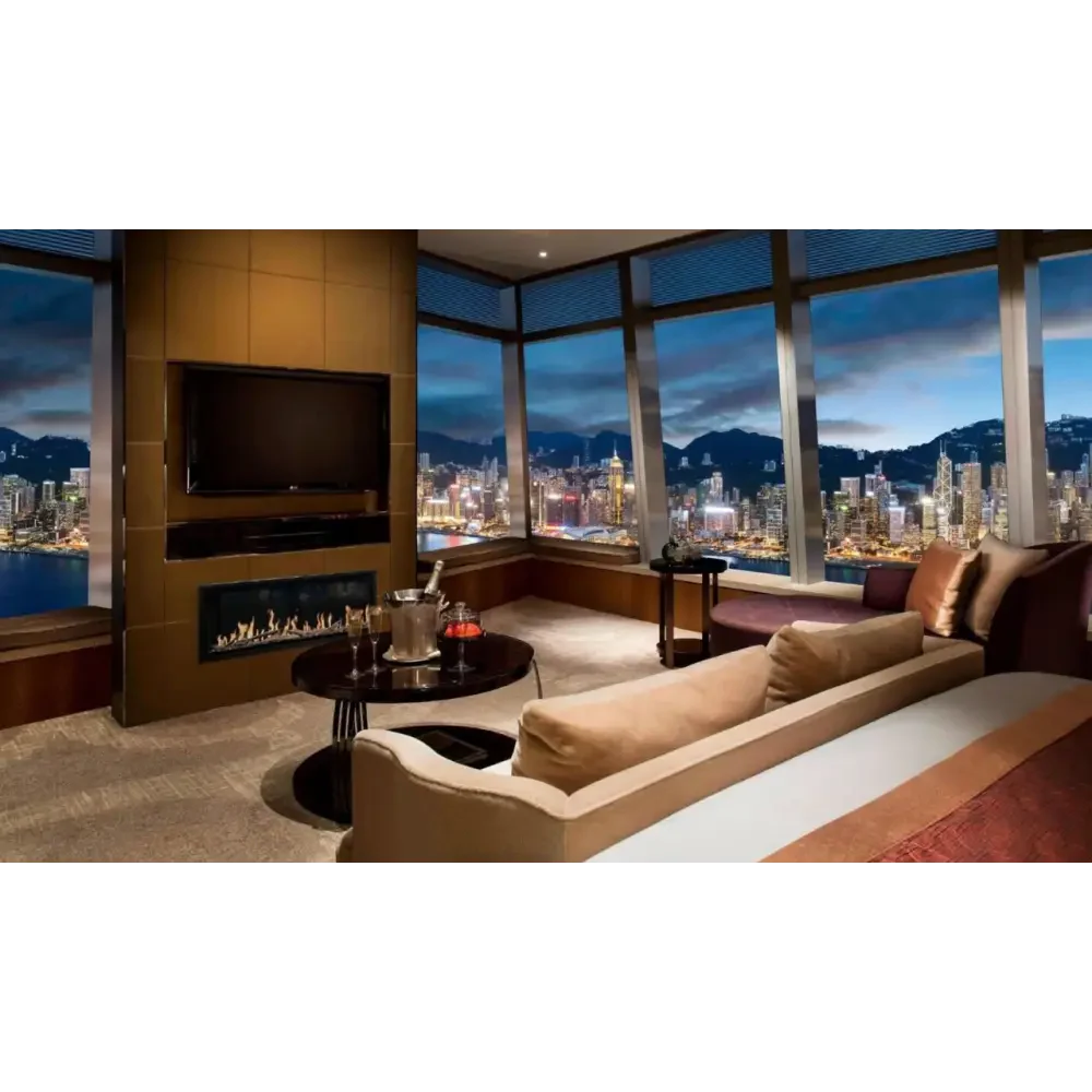Modern Flames 100 Inch Orion Slim Heliovision Electric Fireplace OR100-SLIM