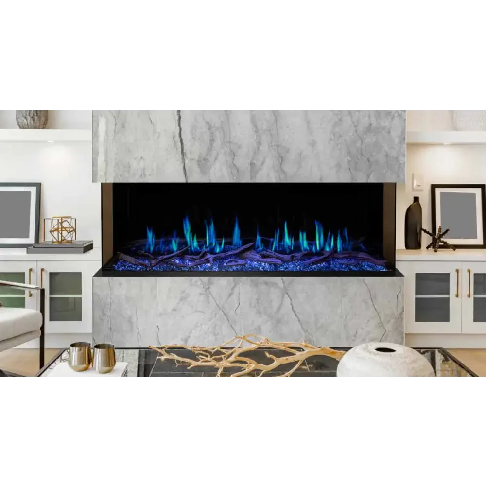 Modern Flames 76 Inch Orion Multi Heliovision Electric Fireplace OR76-MULTI