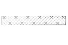 Infratech Motif Traditional Fascia Kit for Single Element Heater | Stainless Steel
