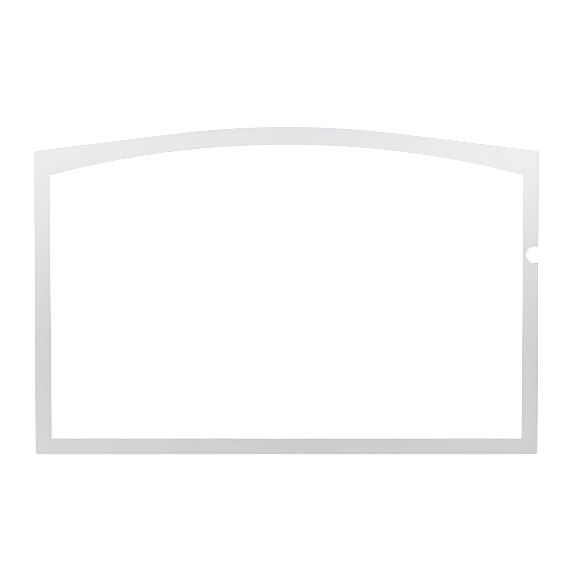 Brushed Nickel Door Overlay - OA10254