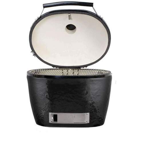 Primo All-In-One Oval X-Large Ceramic Charcoal Grill PGCXLC