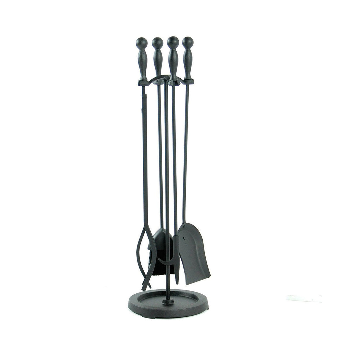 Pilgrim 5 Piece Matte Black Tool Set Iron Ball Handles 18029