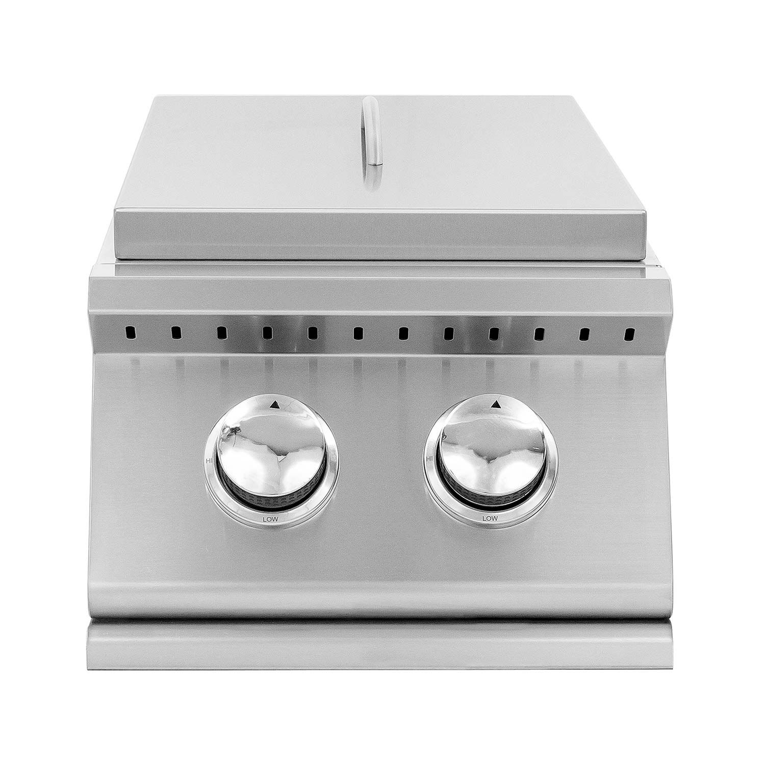 Summerset Standard Sizzler Series Double Side Burner Two 12000 BTU Outdoor SIZSB2-LP