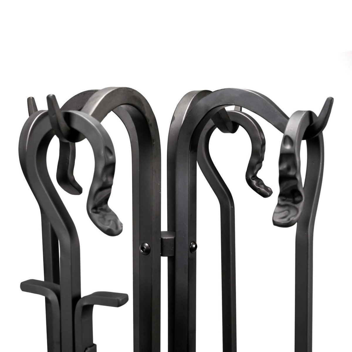 Pilgrim Forged Hearth 33 Inch Black Matte Fireplace Tool Set Indoor 18002