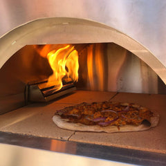 WPPO 25-in Traditional Series Hybrid Gas Fired Pizza Oven Cart Mount - TRAD-25-GAS