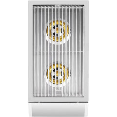 American Made Grills Atlas Double Side Burner – Built-In Dual Burner with LED Illumination ATSSB2-NG